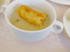 皮蛋瘦肉粥-三英温泉度假酒店-自助餐厅