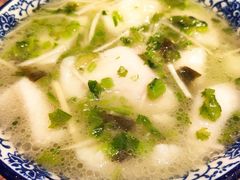 雪菜黄鱼面-东方明珠老上海8号餐厅(东方明珠广播电视塔店)