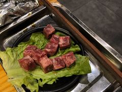 雪花牛肉粒-御记碳烤肥牛(东城万达店)