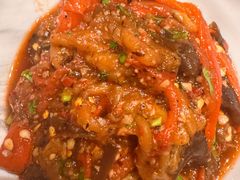 滇味凉拌茄子-浩海火燒雲傣家菜(芮欧百货店)