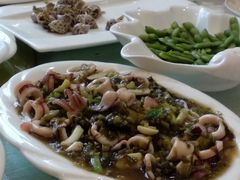 酸菜炒鱿鱼-温岭人家(红花北路店)