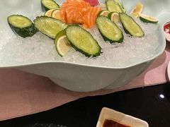 -广州万富希尔顿酒店·感趣自助餐厅·金秋蟹宴生蚝海鲜刺身