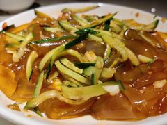 凉拌拉皮-日丰园海肠水饺·老字号大连海鲜(和平广场店)