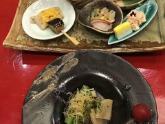 海鲜烤物、季节蔬菜和雪洞八寸、红酒牛舌等-京怀石·壬生