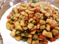 肉炒疙瘩-老回回饺子馆(海洋馆店)