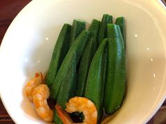 秋葵虾仁-同和居(月坛店)