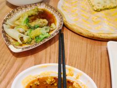 白灼生菜-甲乙饼·北京手工肉饼(西直门凯德茂店)