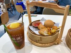 酥皮山楂叉烧包-蔡澜点心·粤菜(月星环球港店)