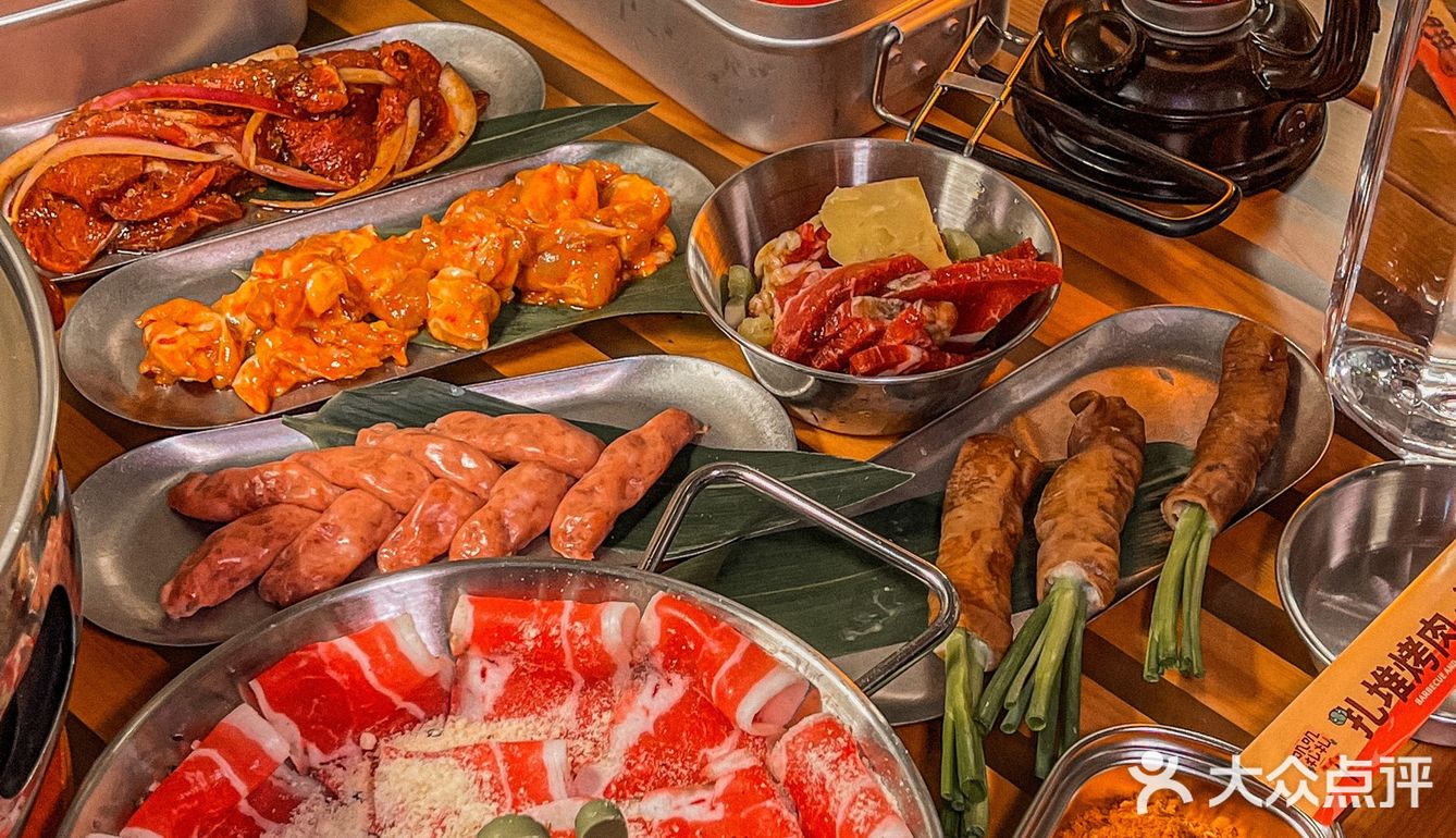 成都首家露营风烤肉⛺️氛围拉满🌟