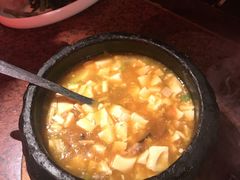 鸡汁石锅豆腐-绿茶餐厅(蓝色港湾店)