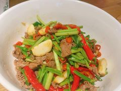 茶油炒黄牛肉-农耕记·湖南土菜(科技园店)