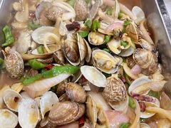 辣炒花甲-呆虾王龙虾馆(南湖总店)