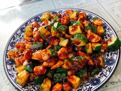 酱爆鸡丁-北大地皖峰饭馆