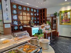 自助取餐区-十方新概念素食餐厅(厚街店)