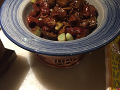 腊八蒜烧肥肠-那家小馆•北京菜•烤鸭(中关村店)