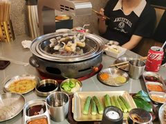 -围炉肉舍•炭烤活鳗•丹东海鲜烤肉(步行街店)