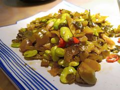 雪菜蚕豆仁-匠心臭鳜鱼·徽菜(荣京道店)