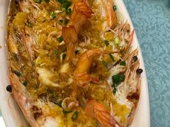 蒜蓉开背虾-鹊华居·地道鲁菜·海鲜·融合味(大明湖店)