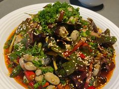折耳根拌胡豆-铜小馆(1891时光道店)