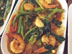 红咖喱炒虾仁-Doo Dee Thai Food(Issan/Isaan/Esan)