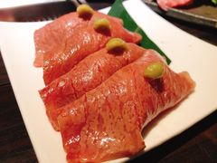 特选炙烤握寿司-焼肉 琉球の牛(北谷)