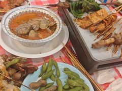 -東豫狼烧烤. 碳火烤鱼. 小龙虾(上海首店)