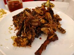 椒盐鸭架-九花山烤鸭店