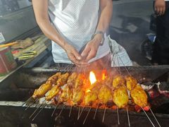 -陕北农家小吃风干羊肉剁荞面