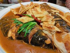 大别山鱼头泡饼-普天和酒楼·新津菜·烤鸭(天津之眼店)