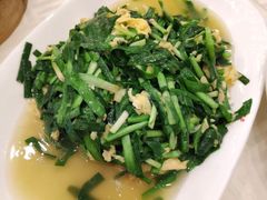 韭菜炒鸡蛋-怡园饭店-餐厅(四望亭店)