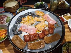 招牌湘村黑猪五花肉-么肆烤肉(汉街形象店)
