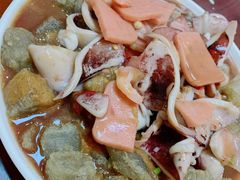 三鲜焖子-友利砂锅居(烟台店)