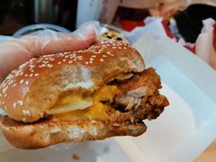 榴莲芝士鸡腿堡-肯德基(凉城联华店)