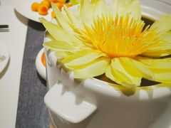 莲花清鸡汤(大份)-甄御•海鲜新青岛菜(麦岛店)