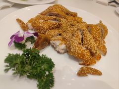 脆皮芝麻文昌鸡-半岛太子酒家(海港城店)