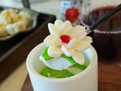 一朵千娇照水白莲-蘇锦宴·淮扬菜烤鸭·小院(三元桥霄云路店)