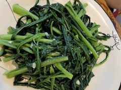 蒜蓉炒苦麦菜-开心农家菜