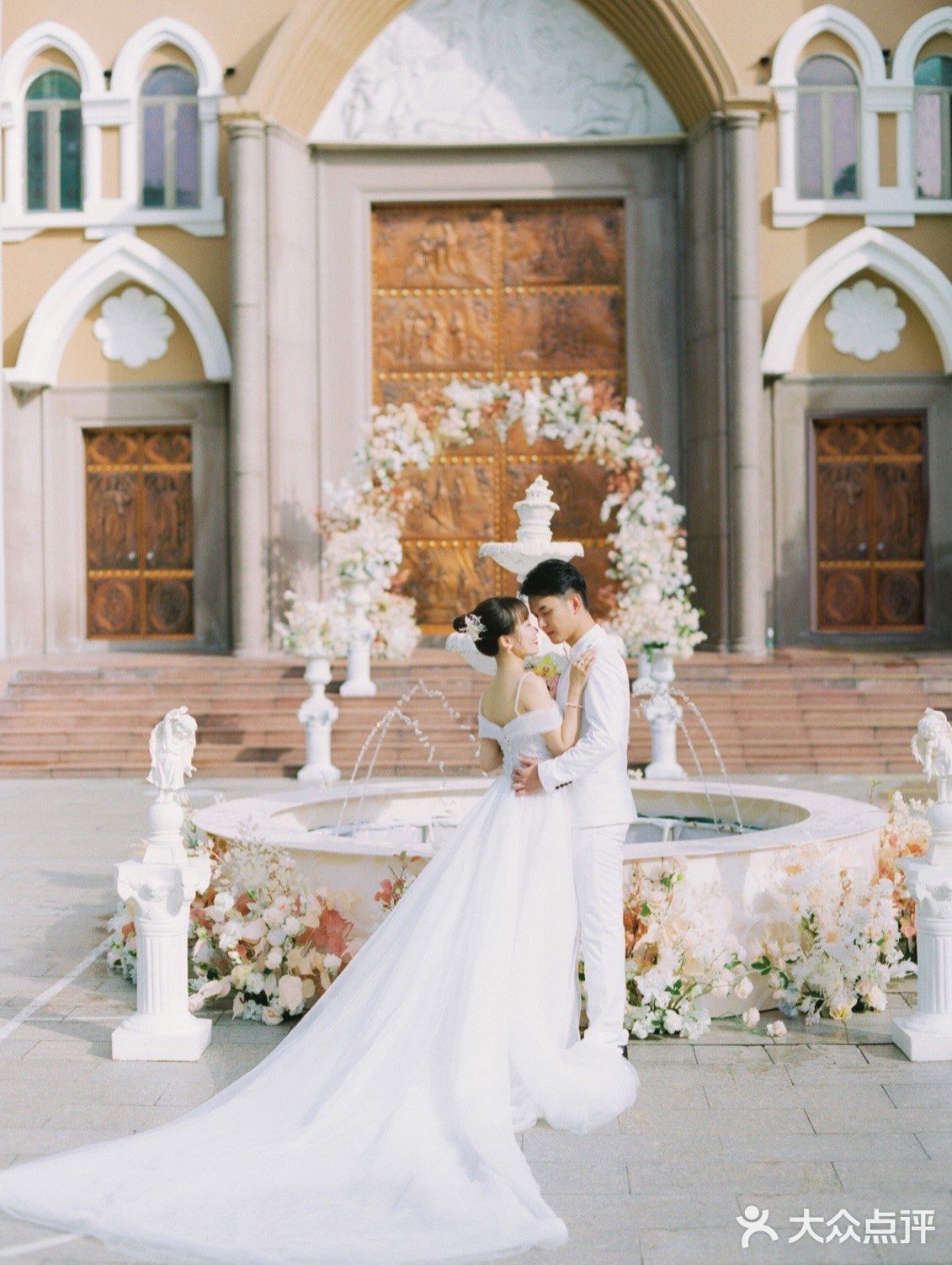 这一生一世的爱情💑因为今天而完美～梦幻婚纱👰‍♀️
