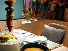 招牌小龙虾红汤泡饭-蜜桃花开·中西融合菜E&W(南长街店)