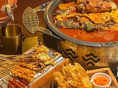 -探鱼·鲜青椒爽麻烤鱼(西南商都店)