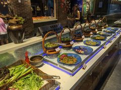 自助取餐区-圣罗巴海鲜烤肉自助(鲅鱼圈万达店)
