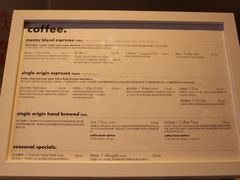 菜单-大酉·M Coffee(北京美术馆店)