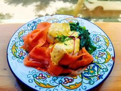 三文鱼班尼迪克-Alimentari早午餐(安福路店)