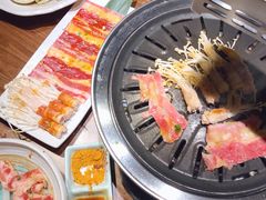 -明洞阿姨·韩式酱蟹烤肉·创意料理(三元桥店)