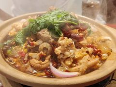 牛腩牛杂煲-沙胆彪炭炉牛杂煲(上海日月光广场店)