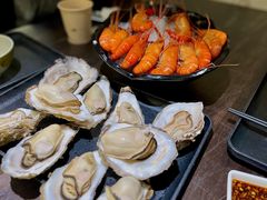 高压锅蒸乳山生蚝-乔街深夜食堂·台州菜·高压锅生蚝(杭州总店)