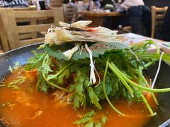 土豆排骨火锅-喇喇排骨火锅·传统韩式脊骨汤(望京西园总店)