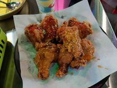甜辣酱拼盘炸鸡-Meet Sun韩式大排档(五一广场7MALL店)