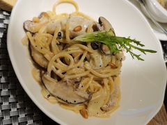 烤鸡胸肉蘑菇意大利面-188西餐厅(园林宾馆店)
