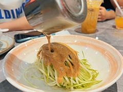 麻酱芥末西葫芦丝-眉州东坡(上海中心店)